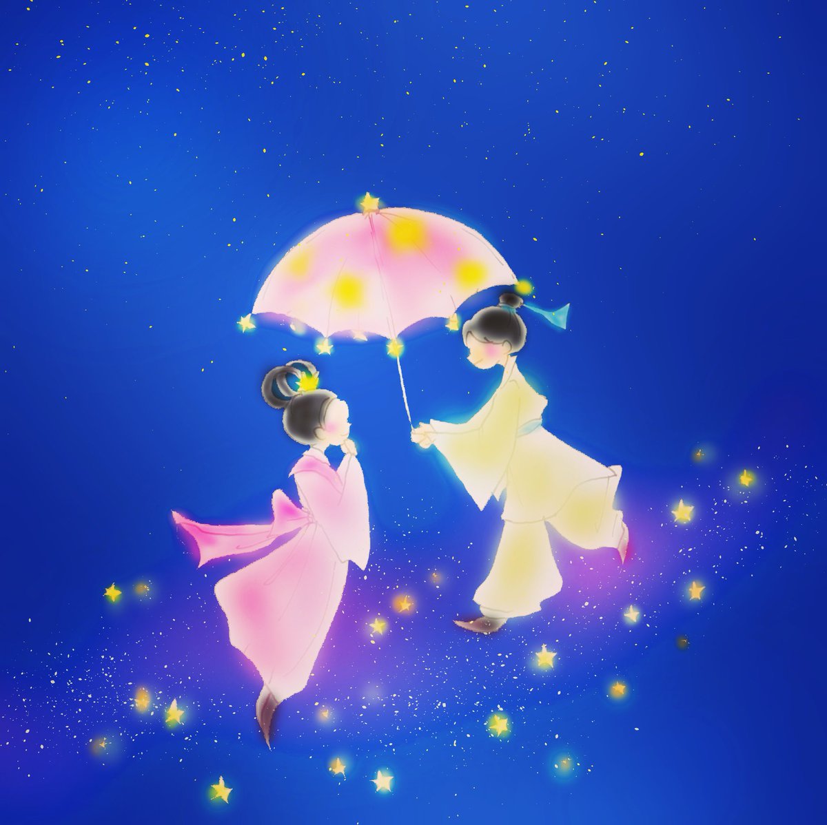 くらたまみ Twitter પર 織姫様と彦星様会えたかな 素敵な夢を