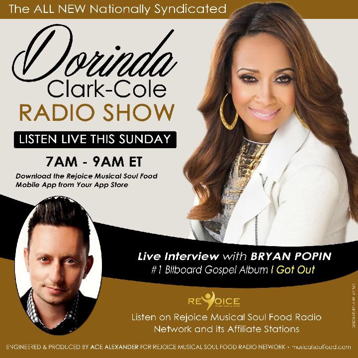 BryanPopin's tweet image. Join me LIVE this Sunday on the radio at 7-9am EST w/ the 1 &amp;amp; only @DorindaTheRose on @Musicalsoulfood #IGotOut #StepInTheName