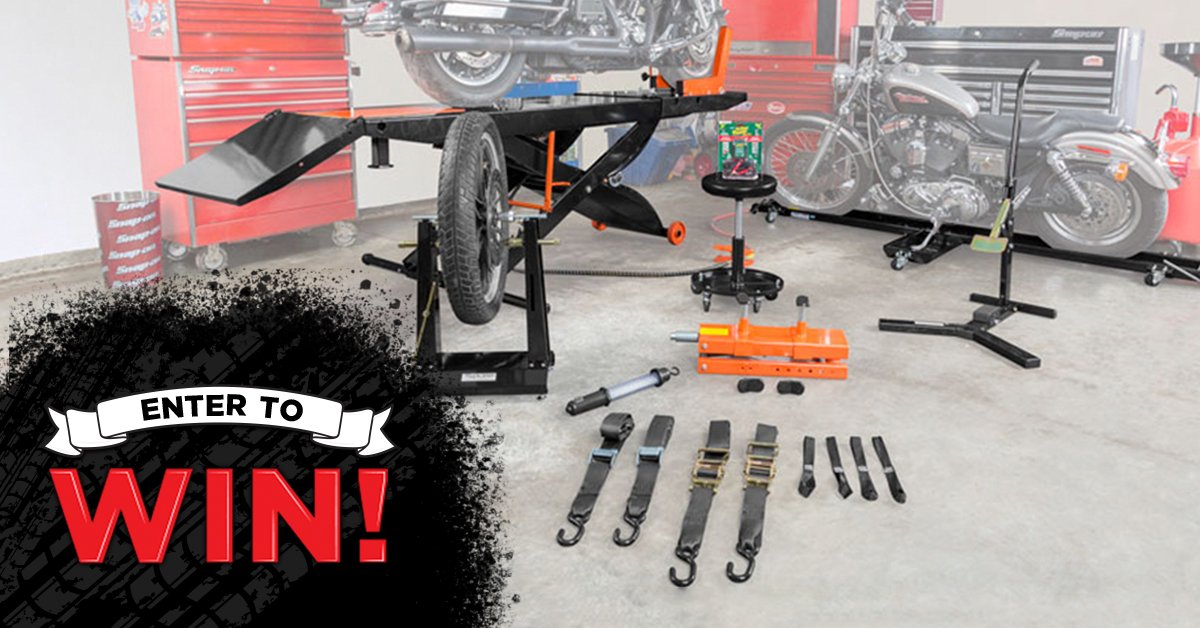 #Win a #BlackWidow #Motorcycle Shop Kit from #DiscountRamps. Enter the #giveaway here: bit.ly/BWGatw #sweepstakes