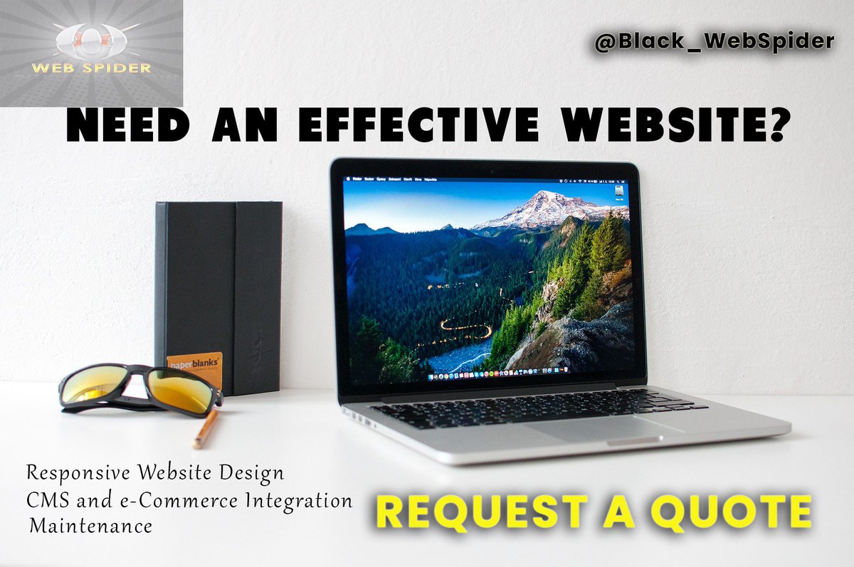 Black_WebSpider's tweet image. Affordable Website Design & Development
@Black_WebSpider #WebSpider #Website_Design #eCommerce_Development #Website_Development #Mobile_Responsive #Custom_Design_Services #WooCommerce_Specialists #WordPress_eCommerce #WooCommerce_Development #Creative_Digital_Agency
