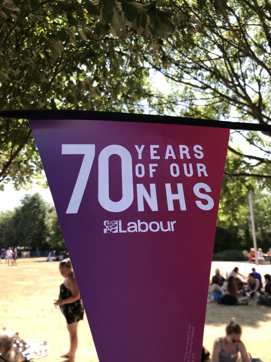 ButetownLabour's tweet photo. Celebrating 70 years of the NHS in #Cardiffbay with our MP @SDoughtyMP and local party members from the branch and the City #NHS70Birthday @WelshLabour #llafur @WelshLabPress @UKLabour  Penblwydd Hapus 🎂 🎈 🎈🎈 https://t.co/GGjDqymDvT