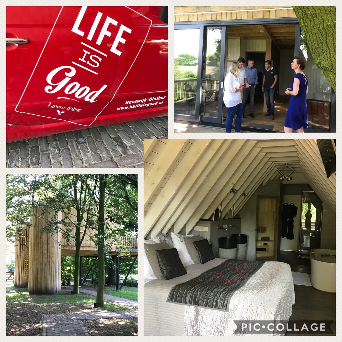 mariekemoorman's tweet photo. Onze jury werkt ook in het weekend. Bezoek gebracht aan Mandy en Jeroen Verhoeven @Oneroomhotel die genomineerd zijn voor de Jonge Ondernemers Prijs @BBusinessevent https://t.co/lBC9yz4C0a