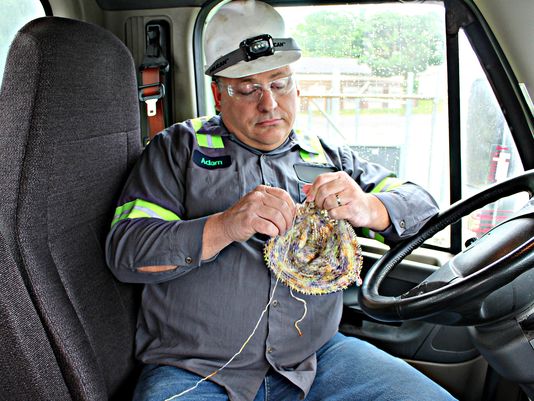LionBrandYarn's tweet photo. How one man from Detroit kicked his smoking habit by picking up #knitting needles instead > https://t.co/a3VGaLI3qr #YarnBuzz #Knit https://t.co/cCP5tNuQrZ