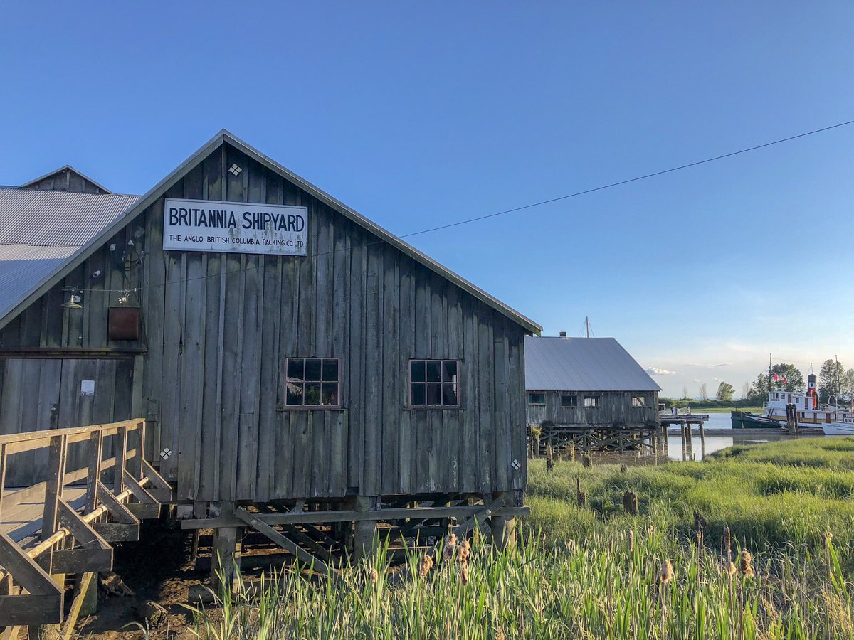 #Steveston Village is a gem full of historic places to visit on #HistoricPlacesDay on July 7th - visit the Cannery, and don’t forget our neighbours @BritShipyards @StevestonTram and @StevestonMuseum to see how a small village made a big impact!