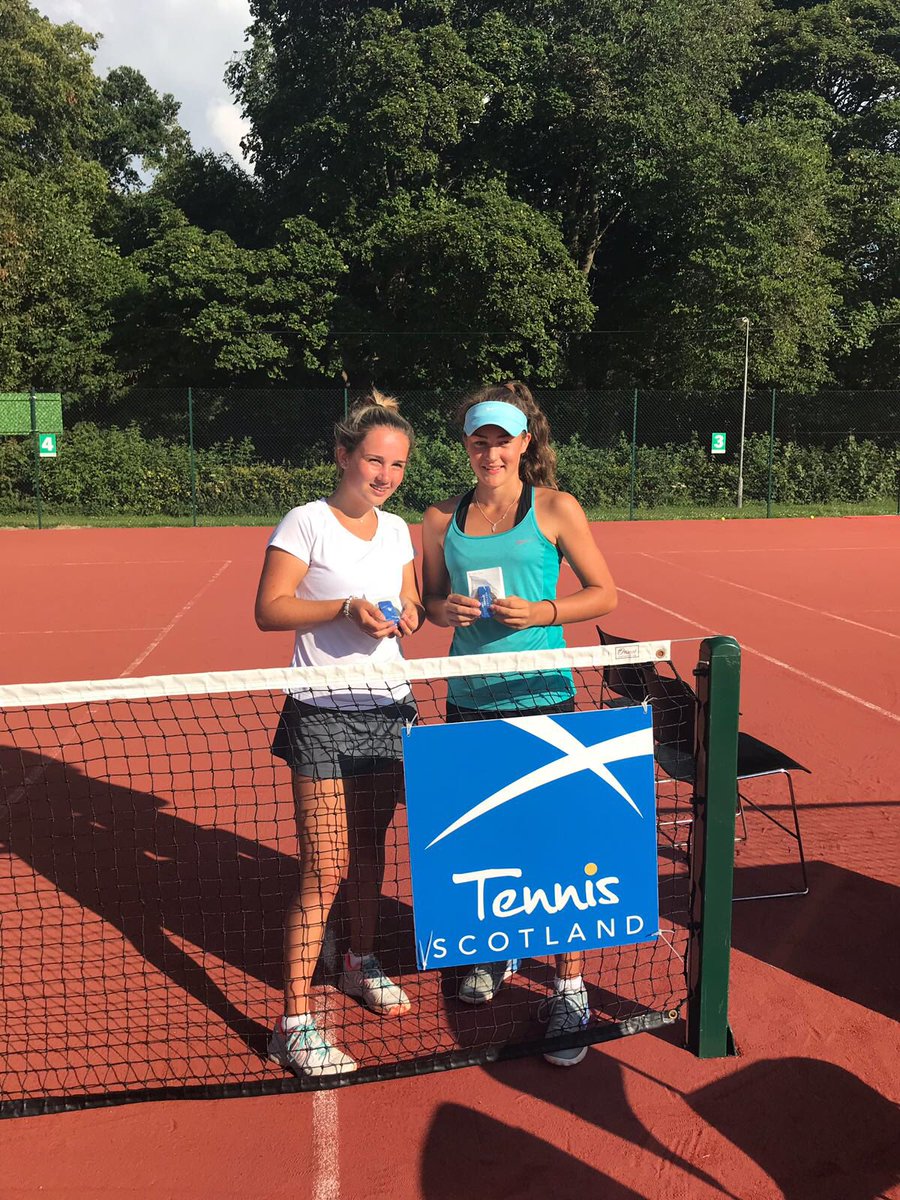 Great week in Edinburgh @ Scots JuniorOpen🏆🏆 won singles & dubs 18uG2 @BoltonTeam @HGreenTennisFit @WilsonTennis @TennisFirst @TeamSportsAid