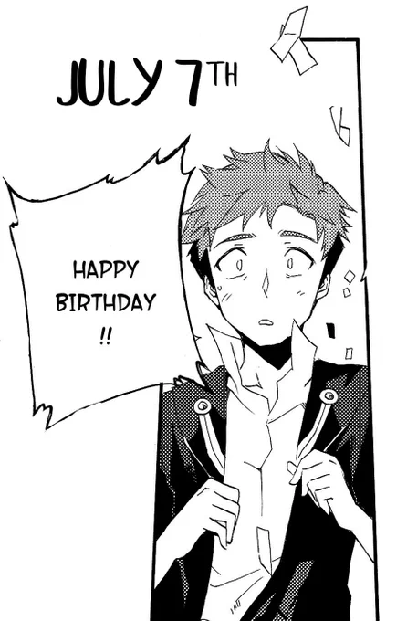 Happy birthday Ed, born on Tanabata ?✨
Discover his birthday party in volume 4 ? 