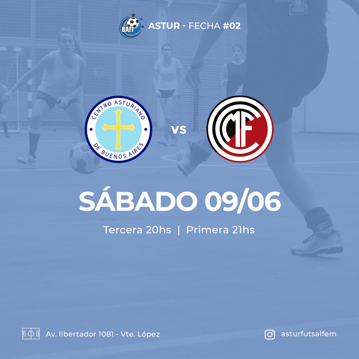 Hoy veni a alentar a las pibas!
Hoy defendemos los puntos en  casa 💪💙

#VamosAstur