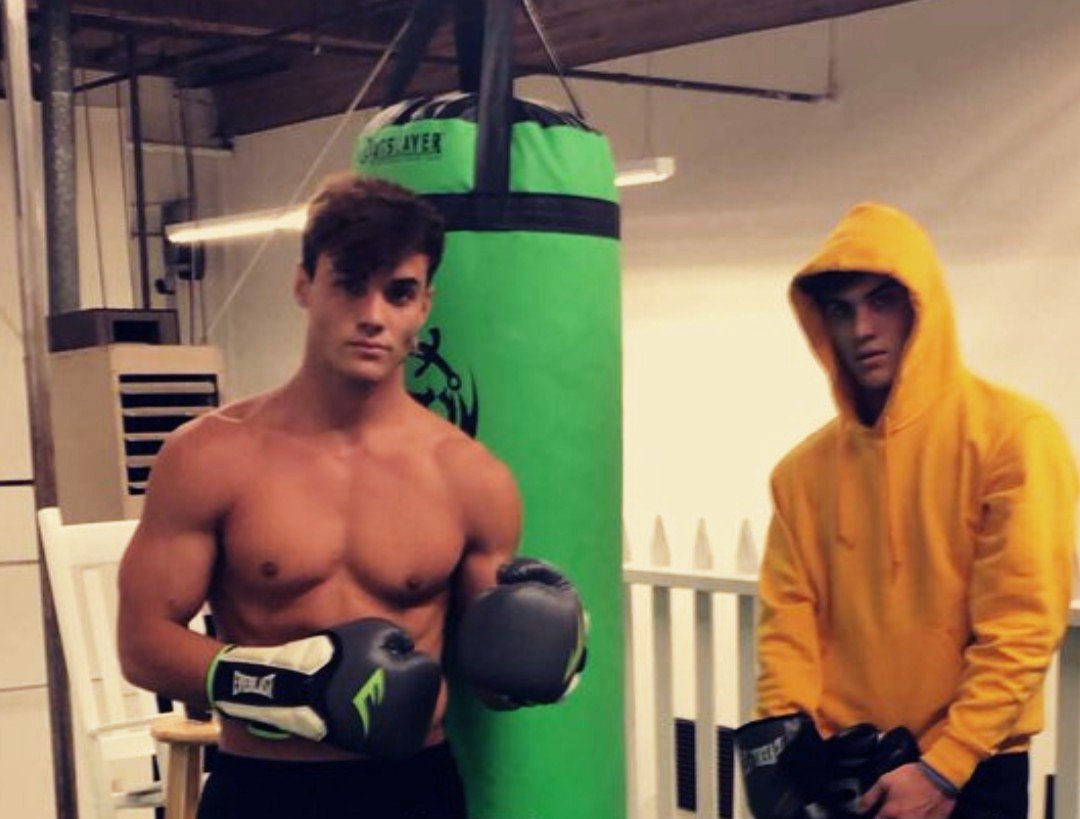 DunkMeDolans's tweet photo. With all these celebrity/YouTuber boxing matches going on...
I want or know who would win between the Dolan Twins?!

Like for @EthanDolan
RT for @GraysonDolan https://t.co/RGEemxN55C