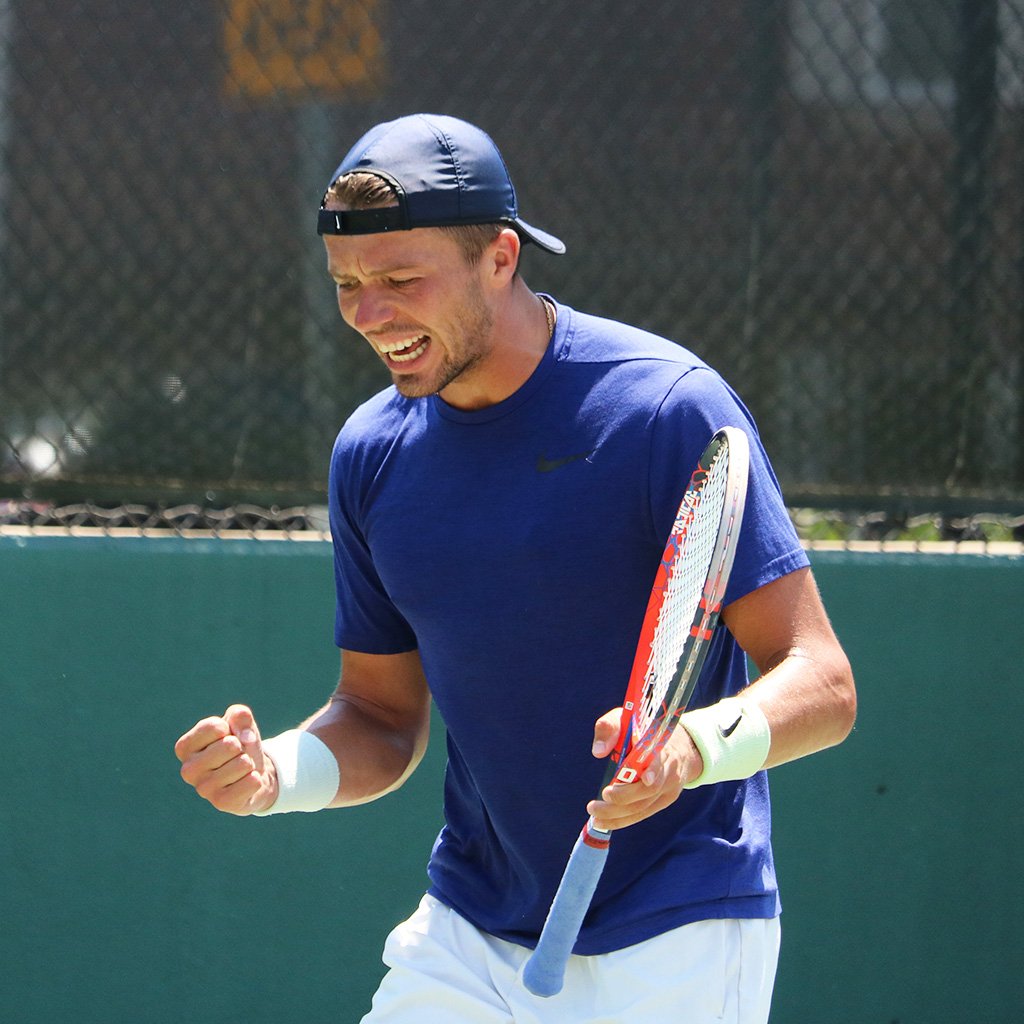 Wichita Tennis Open on Twitter "(1) Evgeny Karlovskiy wins a threeset