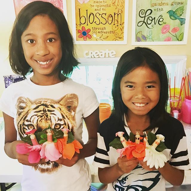 prettiminishop's tweet photo. Loved crafting with these two cuties today! #prettimini #crafts #crafty #fun #fairies https://t.co/xKE0RfdJfd https://t.co/al8MrL2c2k