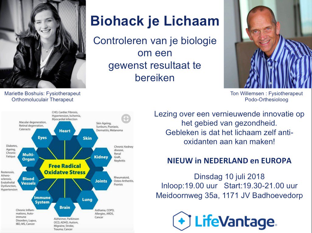 Kit__V's tweet image. Voor ieder die interesse heeft in #gezondheid. Inspirerende informatie avond.