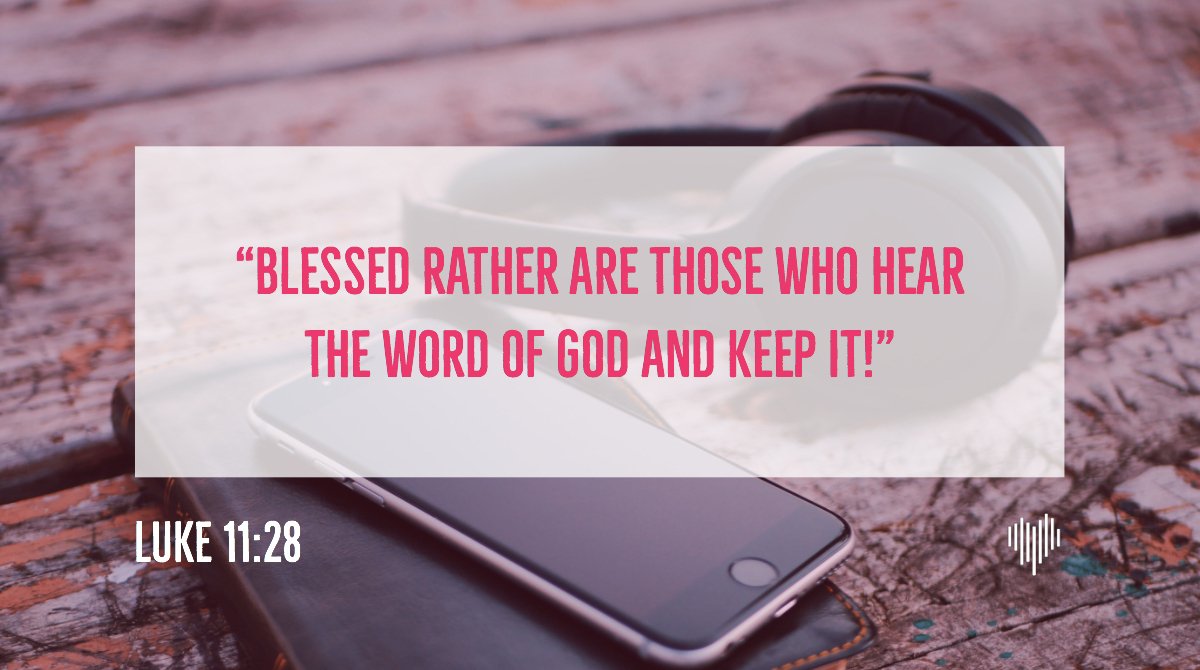 dwellbible's tweet image. Luke 11:28 
But he said, “Blessed rather are those who hear the word of God and keep it!” 

1. Hear it. 
2. Live it. 
3. Repeat.



#Dwell #ScriptureListening #Bible