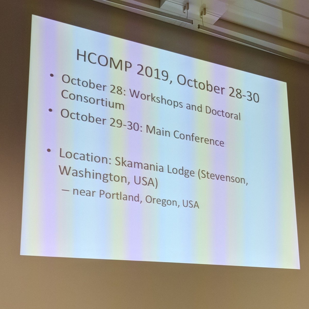 laroyo's tweet image. @hcomp_conf looking forward to #HCOMP2019 with Edith Law and Jen Wortman Vaughan