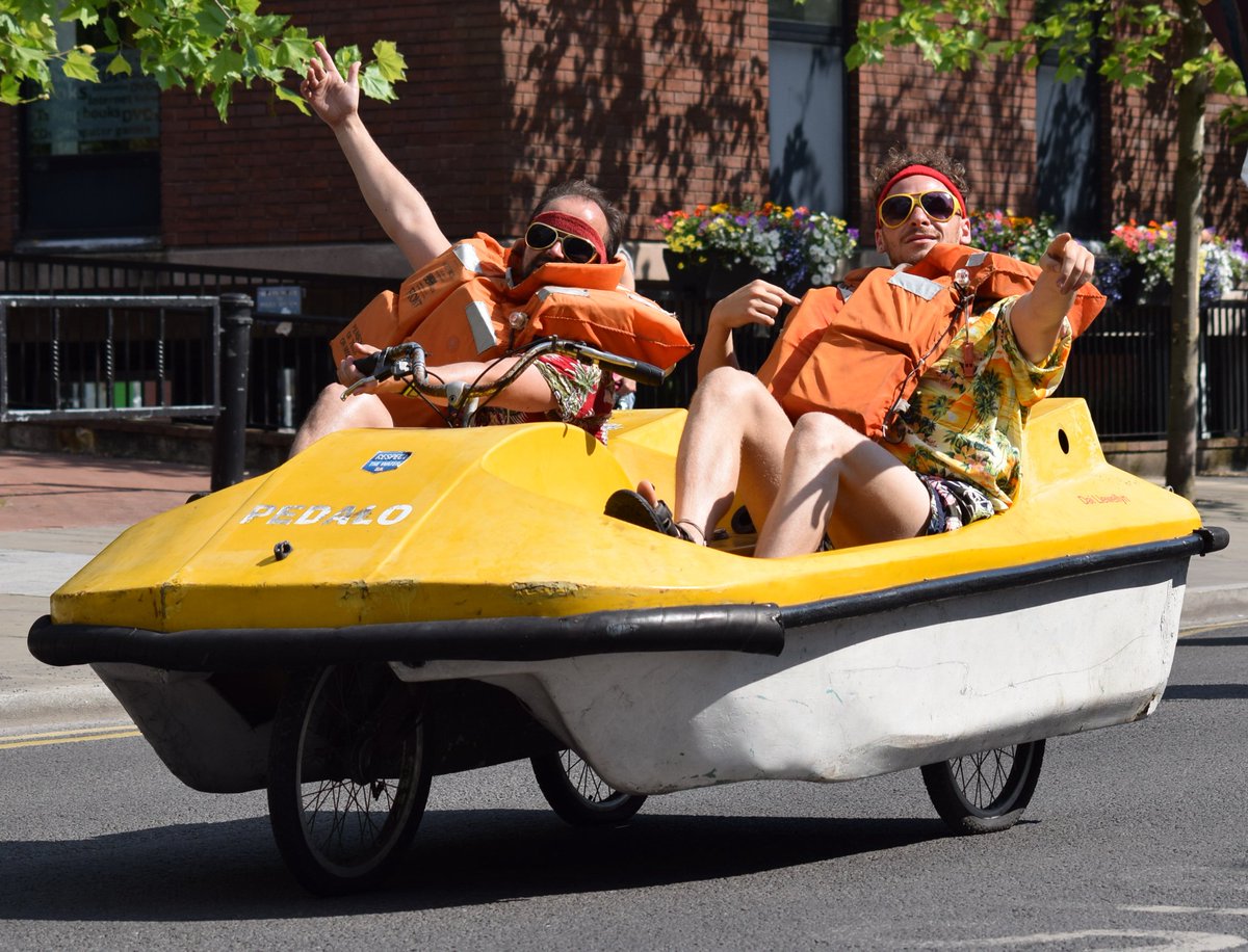 A fantastic parade through the town centre at <a href="/trActioncrewe/">TrAction Crewe</a> this afternoon