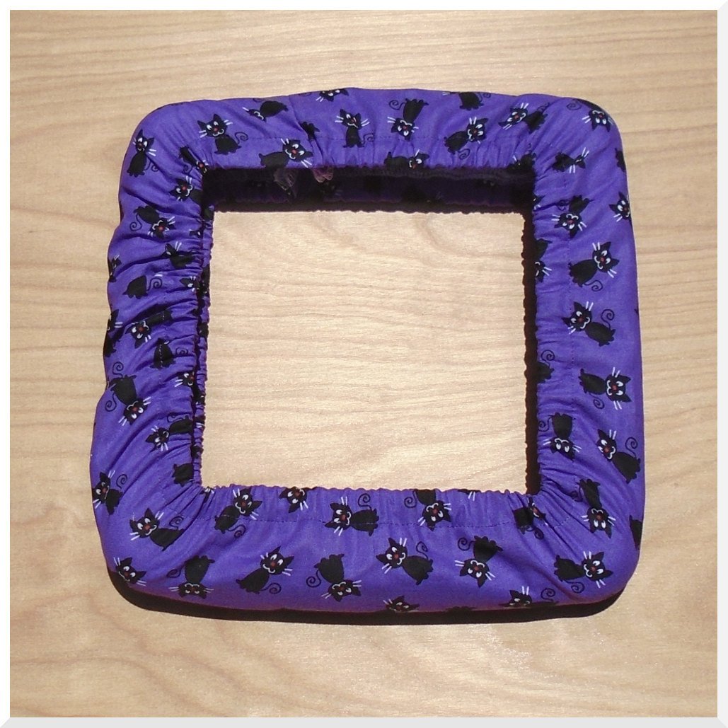 MaggiesMinders's tweet photo. This adorable black cats on purple background fabric is back in stock for all styles of grime guards! This goes fast so get it while it's still available! You can find it here: https://t.co/ByaeDR1Cow https://t.co/BVKzyQJTmx
