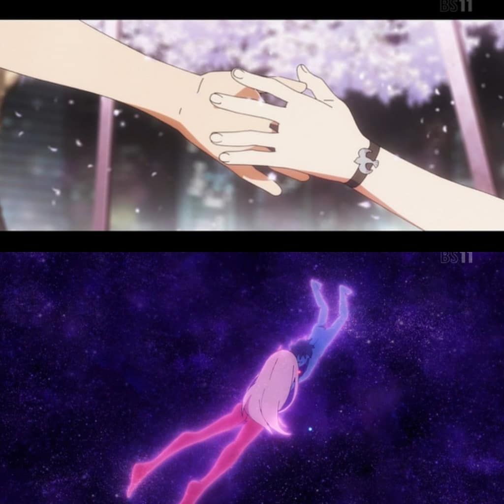 Anime2Desu's tweet photo. But—

Happy ending for them and happy ending for Zero Two and Hiro in another world :')

Anime: Darling in the FRANXX https://t.co/NO8TyRxUZD