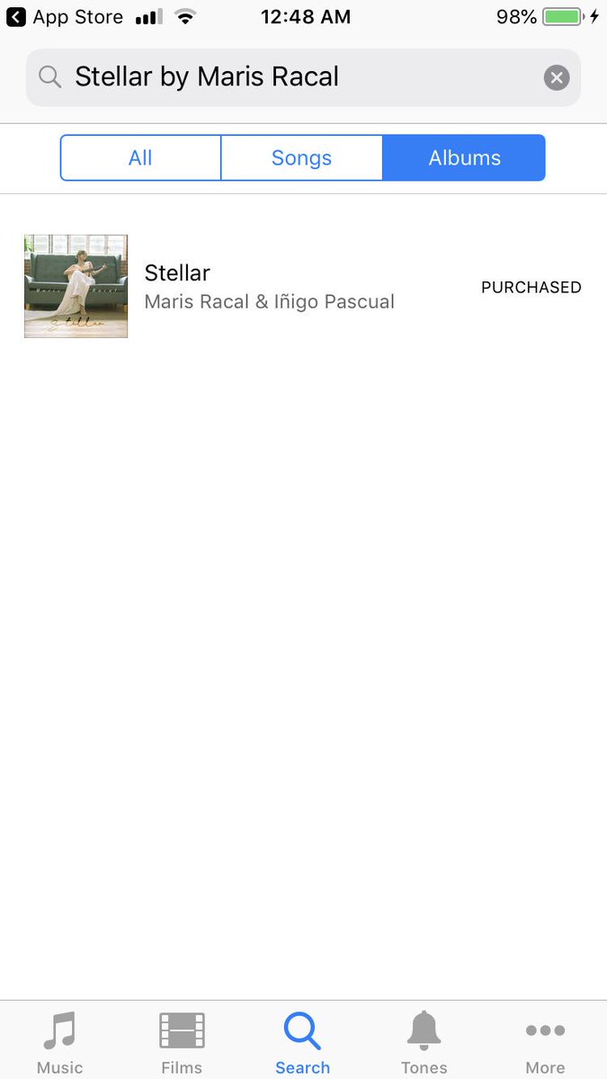 Guys available na sa ITunes , bili na Stellar Album by Maris Racal featuring Inigo Pascual!

#StellarGrandAlbumLaunch