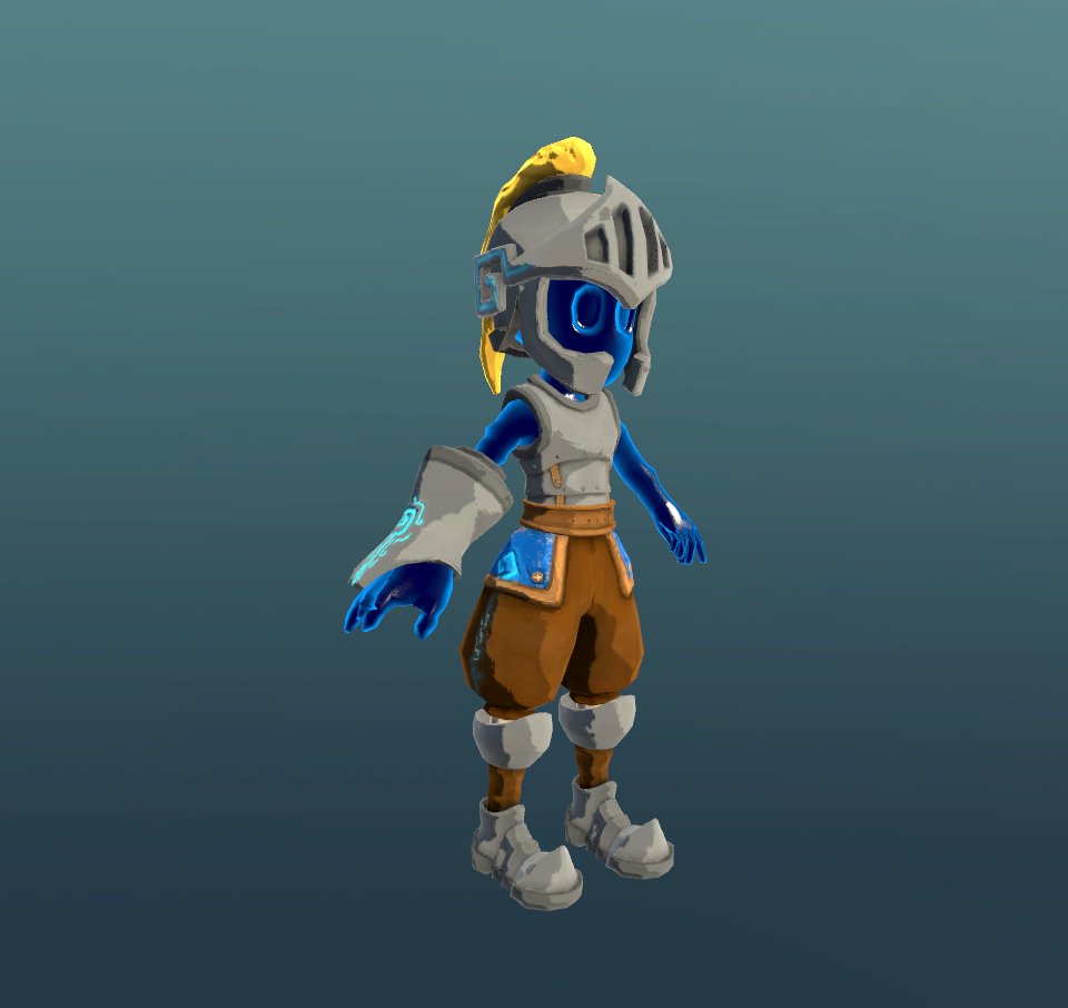 Ink_InkKnight's tweet image. WIP. Working on Ink's armor, what you think about it? #gamedev #gamedevelopment #indiedev #indiegame #gameart #indieartist #gamedevhour #GamersUnite #game #3D #3dmodeling #zbrush #sculpture #GameAssets #characterdesign #screenshotsaturday