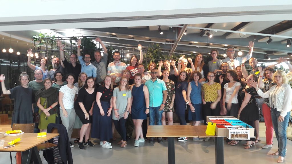 We’d like to thank all these beautiful people for their creativity, ideas, energy and fun! See you at MuseumCamp 2019! 👋#museumcampnl