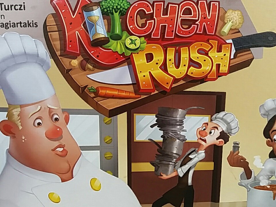 mcanosan's tweet image. Treball cooperatiu, distribució de recursos, gestió de cues i lots, tot cuinant plats en un restaurant. Brutal #KitchenRush #gameboards @MasQueOca