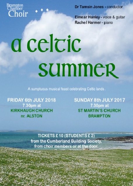 BramptonChCh's tweet photo. Did you miss it?  Well, Brampton's St Martin's church may not be quite as picturesque a setting as Kirkhaugh, but it has its own wonderful charms (esp stained glass windows), and we will be performing there tomorrow, Sunday evening. Come along at 7.30! https://t.co/NFz6ZN72fo
