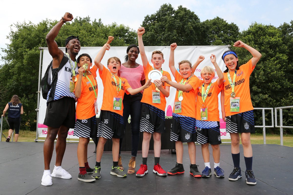 CoachIsaacOm's tweet photo. A very successful Year @LYGResults with the @TeamRichmondLYG. Gold 🥇 with @TrafalgarJrs @TrafalgarSchPTA in the mini games on Thursday and 🥈 in the u17 Games today with a mix of @KnightsBball09 &amp; @GoldhawksHoops girl. Fantastic achievement for Richmond. #ballislife #basketball https://t.co/VH6JDhahoE