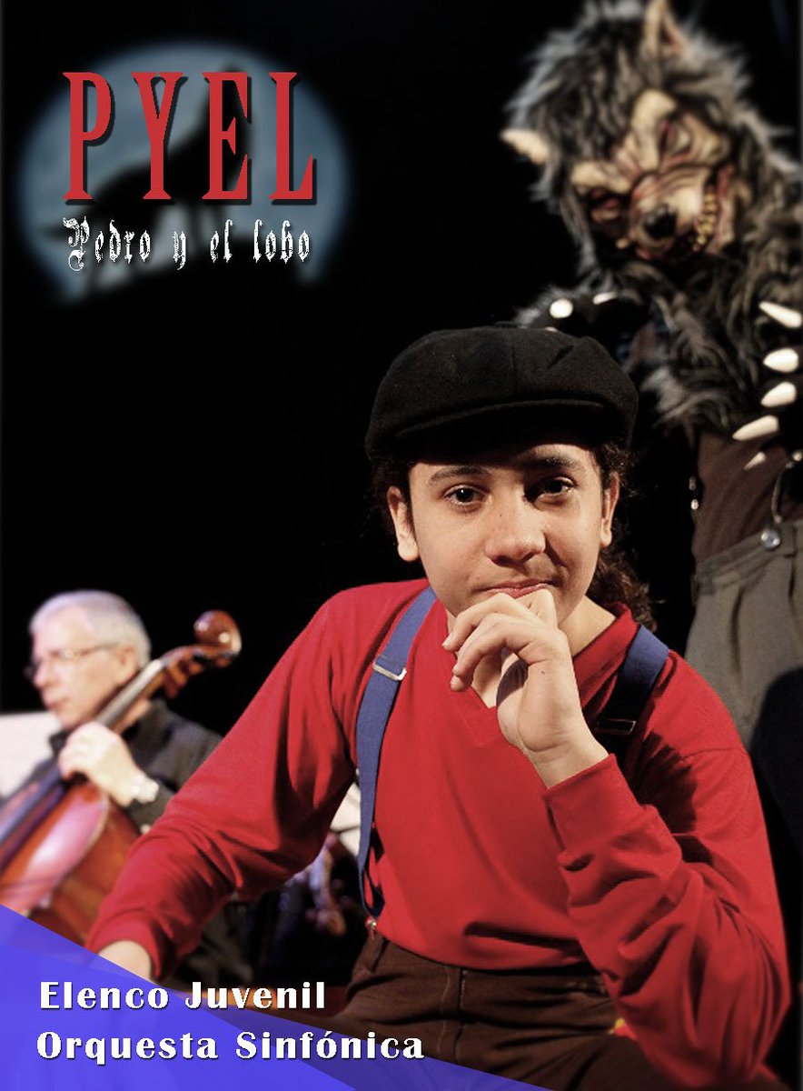 RicarTejerina's tweet photo. A una semana del estreno de #PYEL Pedro y el lobo. Por 1ra vez la Sinfónica y el Elenco Juvenil de @Municipalidad3F 14/7 15 y 17 h Paramount https://t.co/Ie5RS5tYGZ