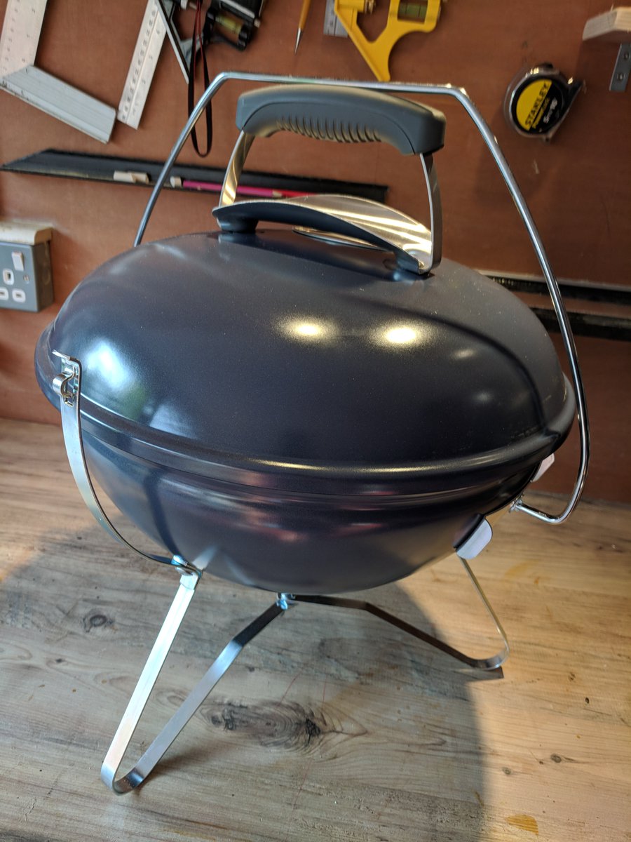 ljevanspp's tweet photo. @WeberBBQs wow. Out of box and in the bin. Your Smokey Joe manufacture is shocking. Replacement? Refund? https://t.co/GMMI1Zlf0P