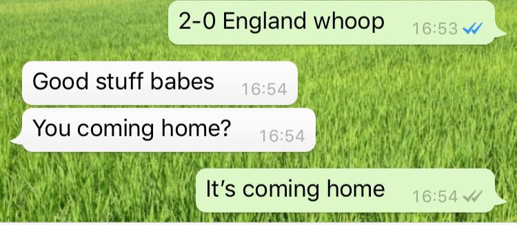 A_Rosh's tweet photo. #itscominghome 🏴󠁧󠁢󠁥󠁮󠁧󠁿 https://t.co/25jpC5XopM