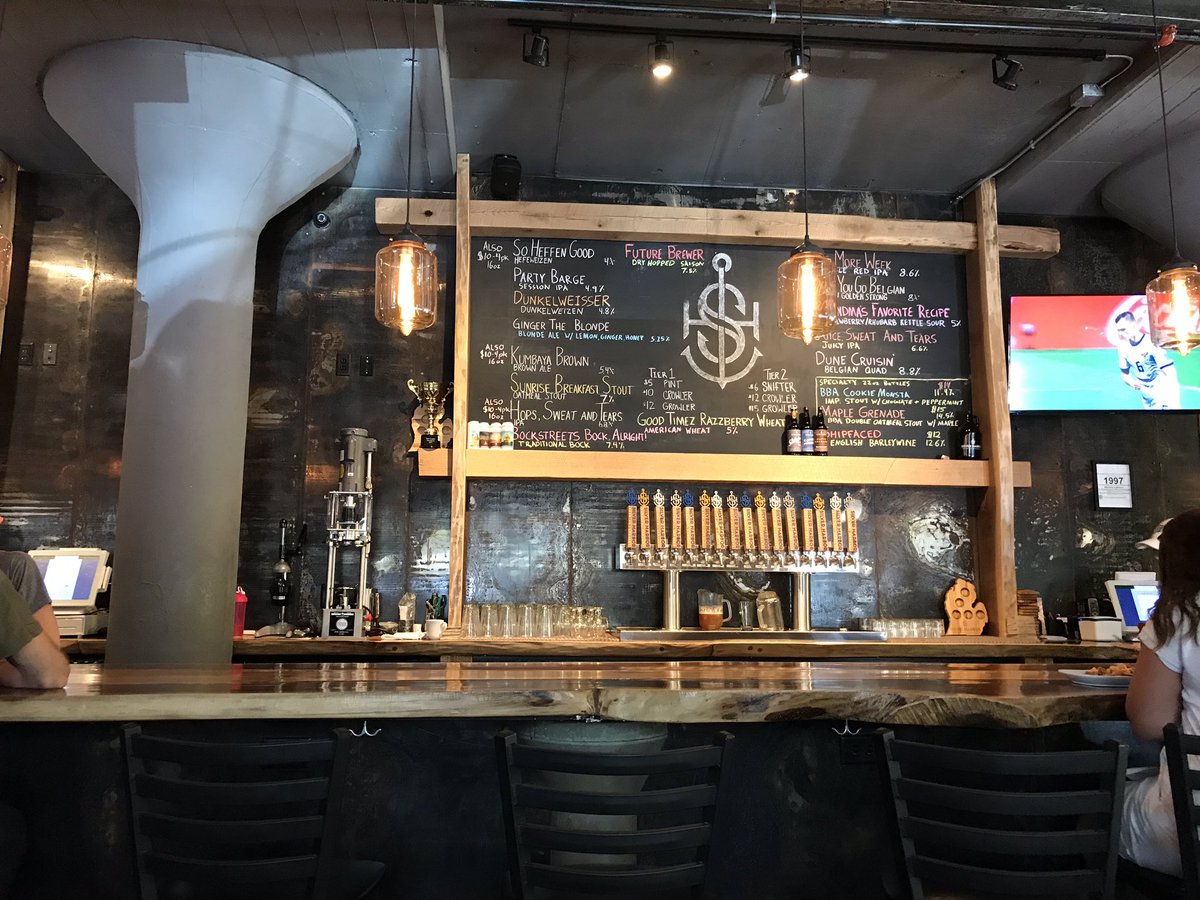 Having a sampler!  Great beer!