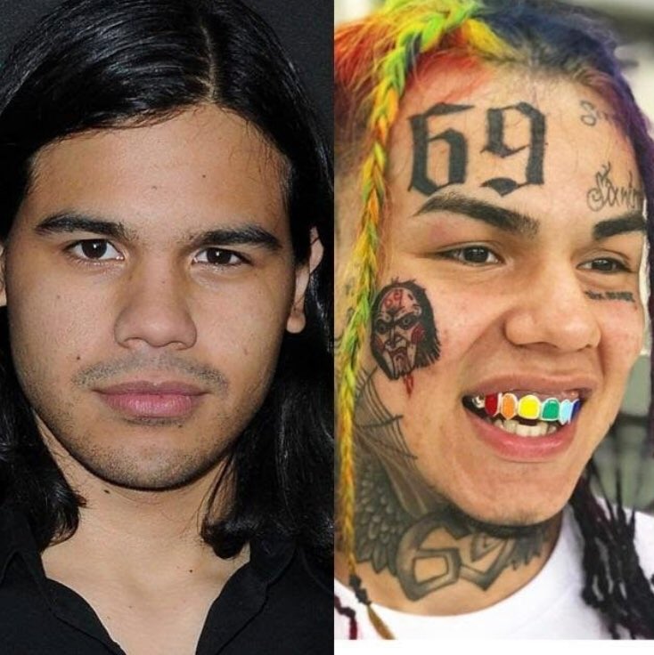 69 without face tattoos and rainbow hair - 🧡 6ix9ine’s girlfriend tattoos ...