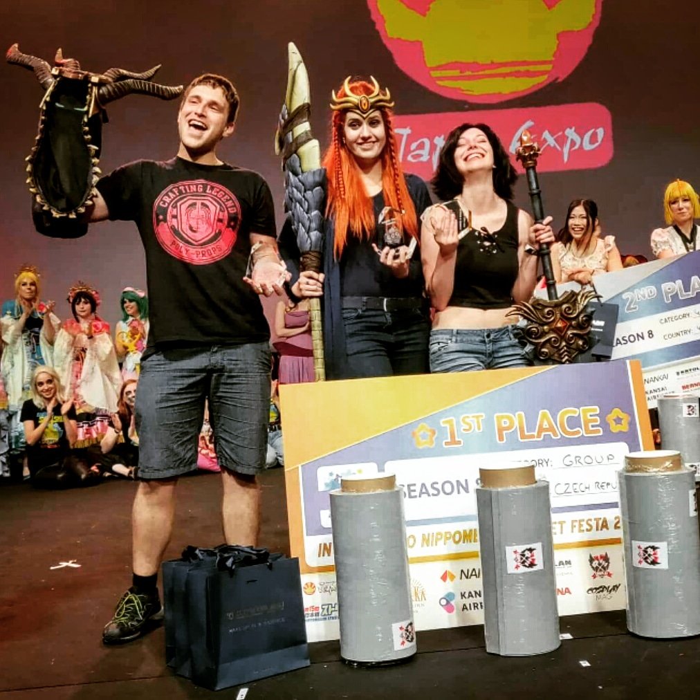 DATgermia's tweet photo. I can' t believe it, but me and @Ketrin_and_Ali won the 1st place at @ECG_cosplay 😍😍😍
Thanks for the amazing support 😚 https://t.co/rLfWDHp9Jy