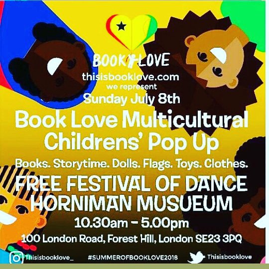 thisisbooklove's tweet photo. SUNJUL8th @HornimanMuseum a #culturalfeast of #books #dance #flags @quartokids @SweetAppleBooks @ObiandTiti @KidCitizenWand @BrixtonParent @CruyffsLeftFoot @MotherNotes @EmilyDrabs @binoandfino @LambethWomen @se23ldn @ForestHillSE23 @mesamwilliams @JustLikeMeToys @candygourlay https://t.co/DIjvVcf4lT