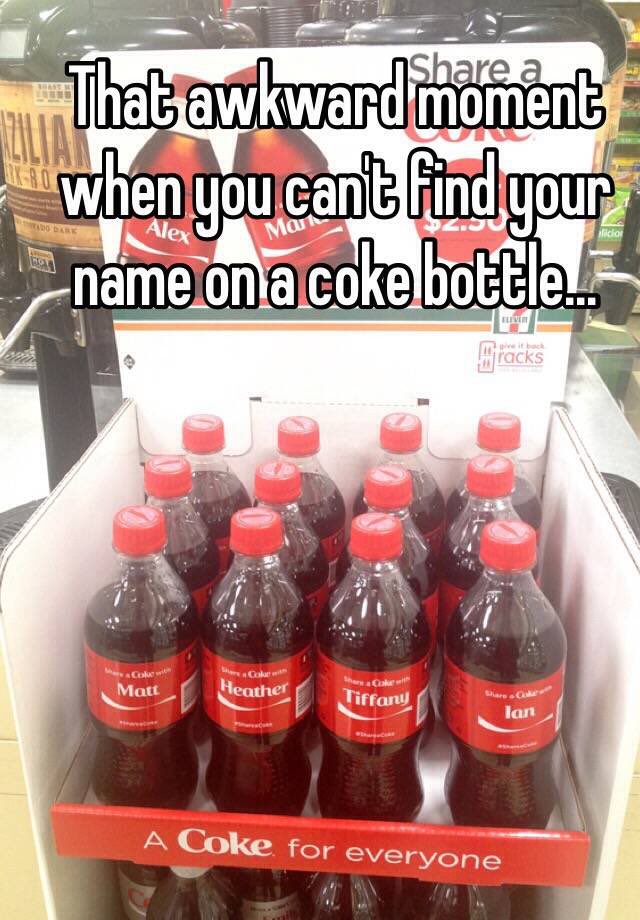 SladeWilson1280's tweet image. @minastarksss I have looked all over, and can't find your name for crap. I guess I can safely declare this as a #CokeFail
