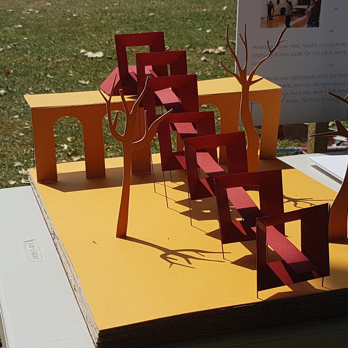 ArchitectureFo3's tweet image. These beautiful models represent the architectural designs that our community groups came up with as suggested new structures for Crystal Palace Park