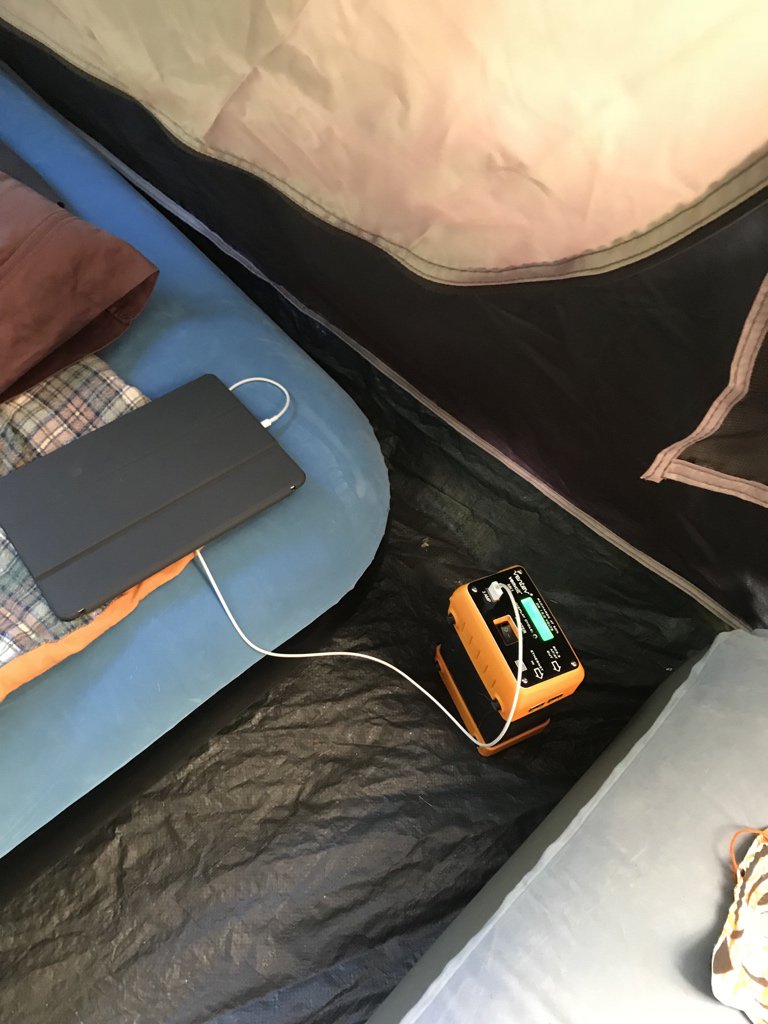 blakekrone's tweet photo. Camping essentials. #venvolt @VentevInfra https://t.co/K50GU4zKxc