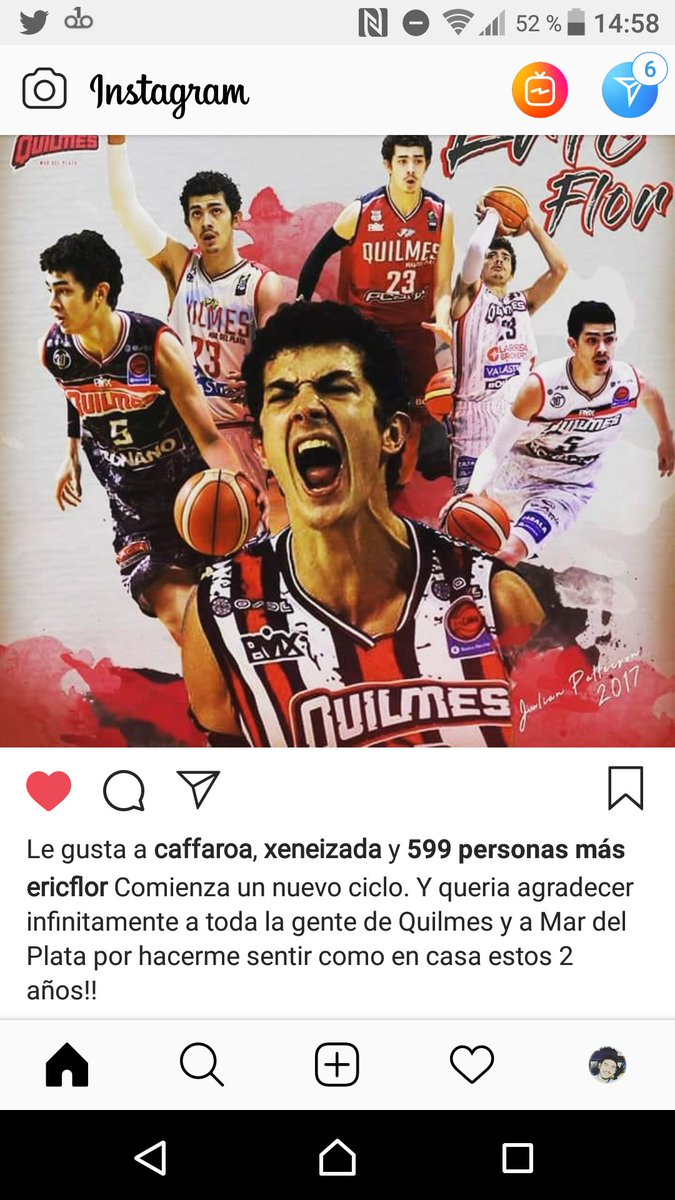 BasquetAzulYOro's tweet photo. #LNB 🏀 @Ericflor se despide de la gente de @ClubQuilmesMdP. Comienza un nuevo ciclo con la azul y oro. 💙💛💙👌👌👌👊👊👊 https://t.co/dVb8h493YS