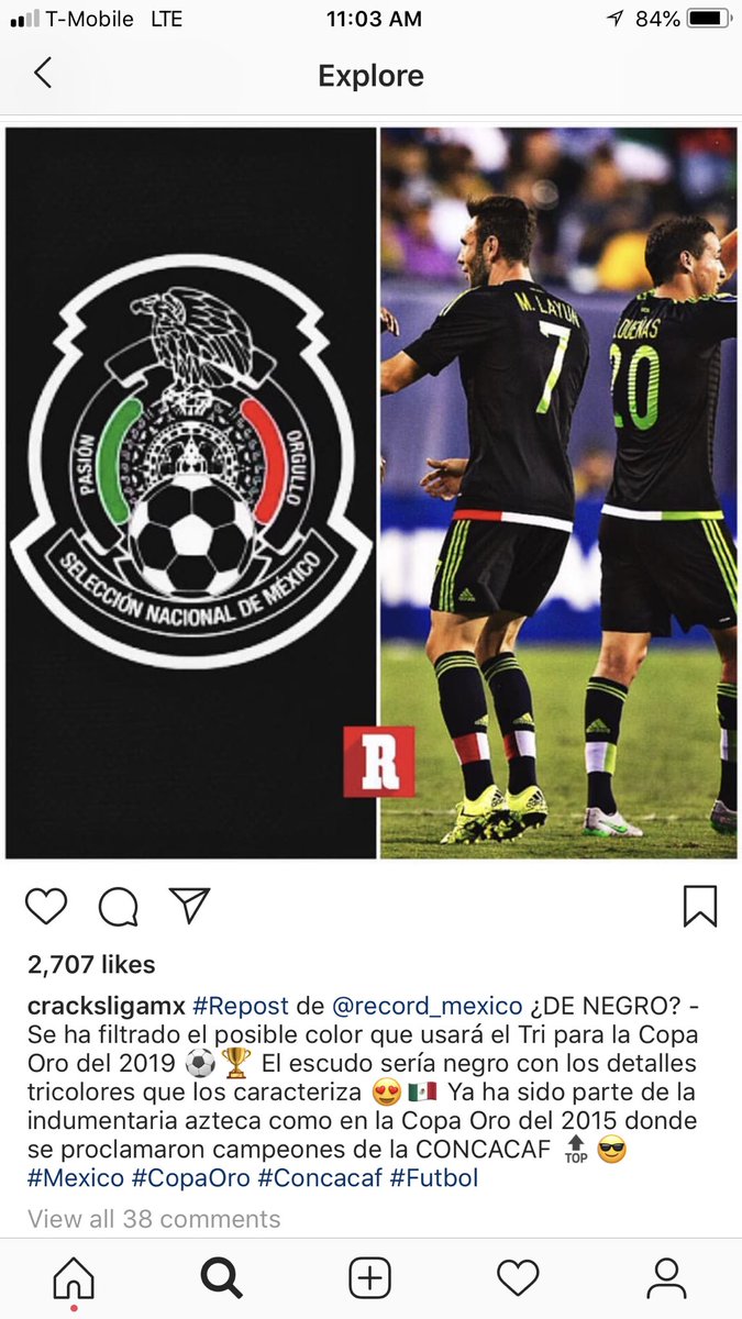 mexico copa oro jersey