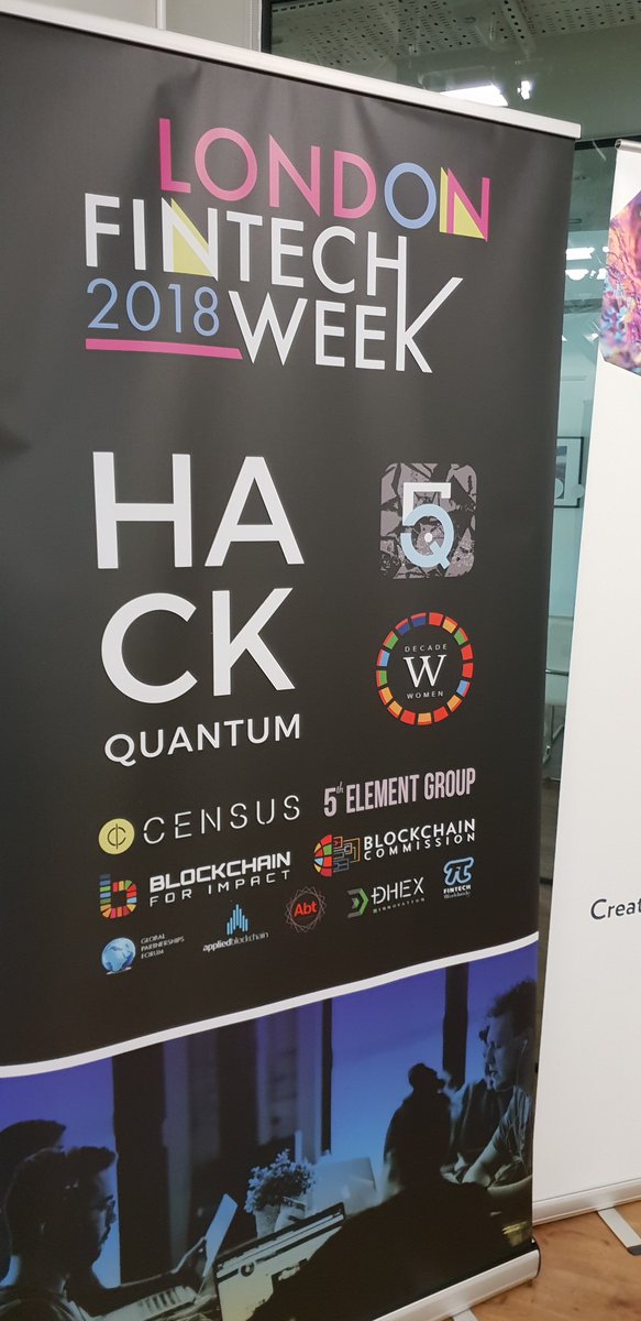#tokenlounge  #FinTechWeek #blockchain #hackathon #London