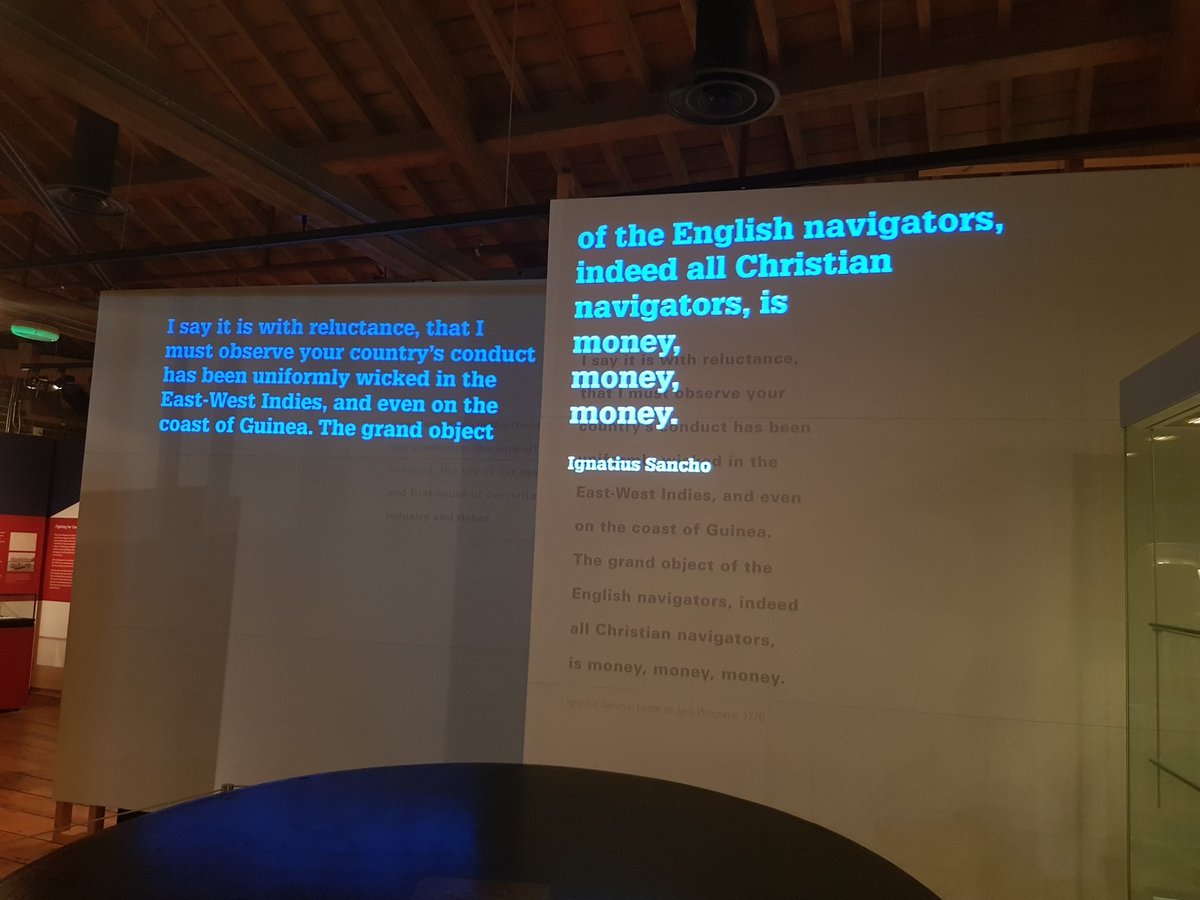 abigailfrymann's tweet image. Went to the @MuseumofLondon at Docklands today. Their hard-hitting section on slavery is prob as close to a genocide memorial museum as I'm going to find on British soil. #heavychains