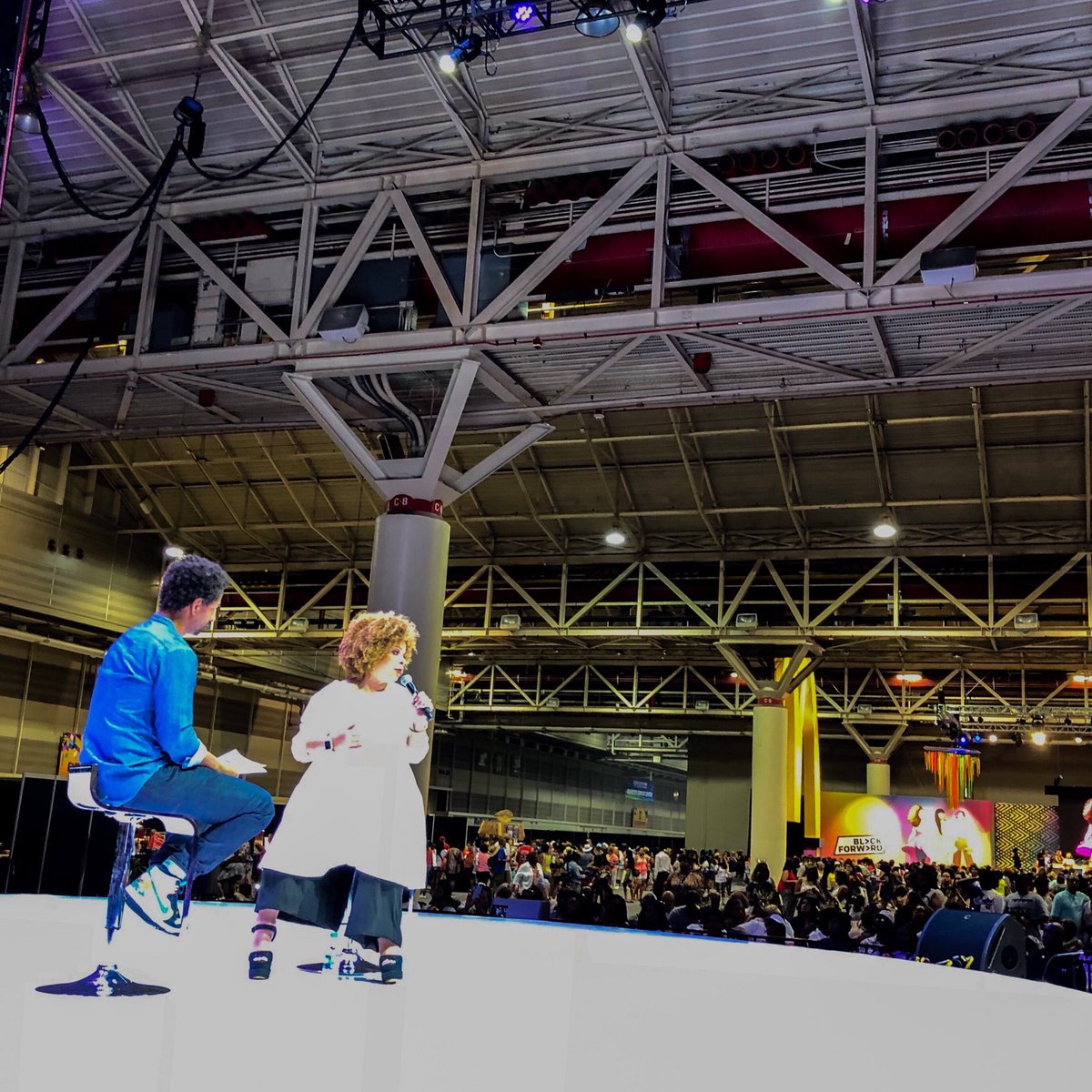 #BlackPanther Costume Designer @iamRuthECarter takes the @essencefest center stage! #DisneyxEssence