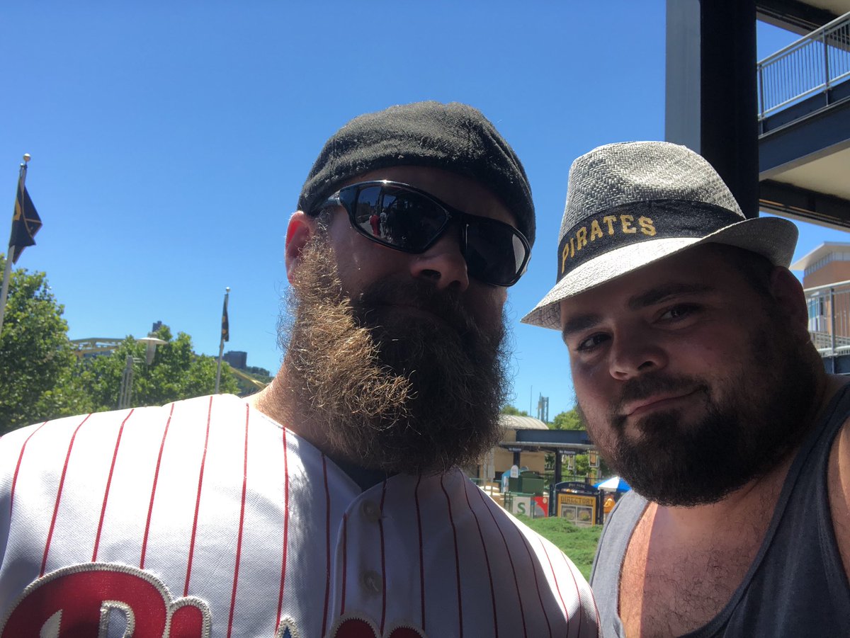 RochesterShaun's tweet photo. First ballgame together! Love ya bro!! #LetsGoBucs https://t.co/auj8UBxddn