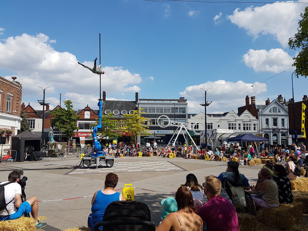 I've been back to my old stomping ground of Crewe and spent the day at @SparepARTs_Fest <a href="/trActioncrewe/">TrAction Crewe</a> and seen #outdoorarts do what it does best: reach folks left behind by more traditional forms of art.