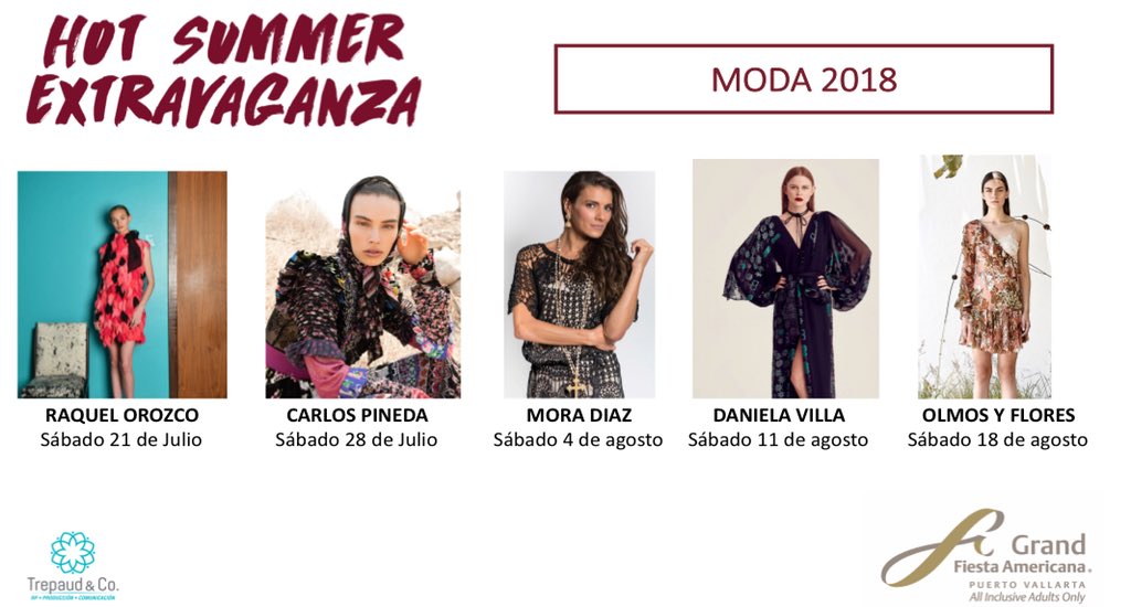 Los días de moda vuelven a Puerto Vallarta durante el #hotsummerextravaganza #HSE #puertovallarta #fiesta #playa #trepaudandco en el <a href="/grandfavallarta/">Grand FA Puerto Vall</a> LOS ESPERAMOS, RESERVEN YA !!!