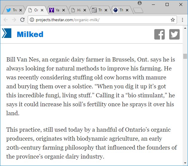 @trevorcharles @TorontoStar Really?  Where are the #organic tests for safety, residue levels?  Or is the natural plan just to see if any consumers die from mycotoxin induced liver cancer first?  Aren't hormones, 'bio-stimulators', too? #GMO #GMOs @StarInvestigation