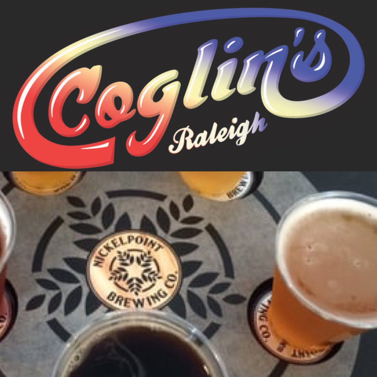 We are taking over the patio <a href="/NickelpointBrew/">Nickelpoint Brewing</a> till we sell out! If you miss us there catch us at @CoglinsRaleigh tonight from 1030-2am!!!
#brewery #80s #coglins #tacos #brewery #daydrinking #nightlife #vegan #vegantacos