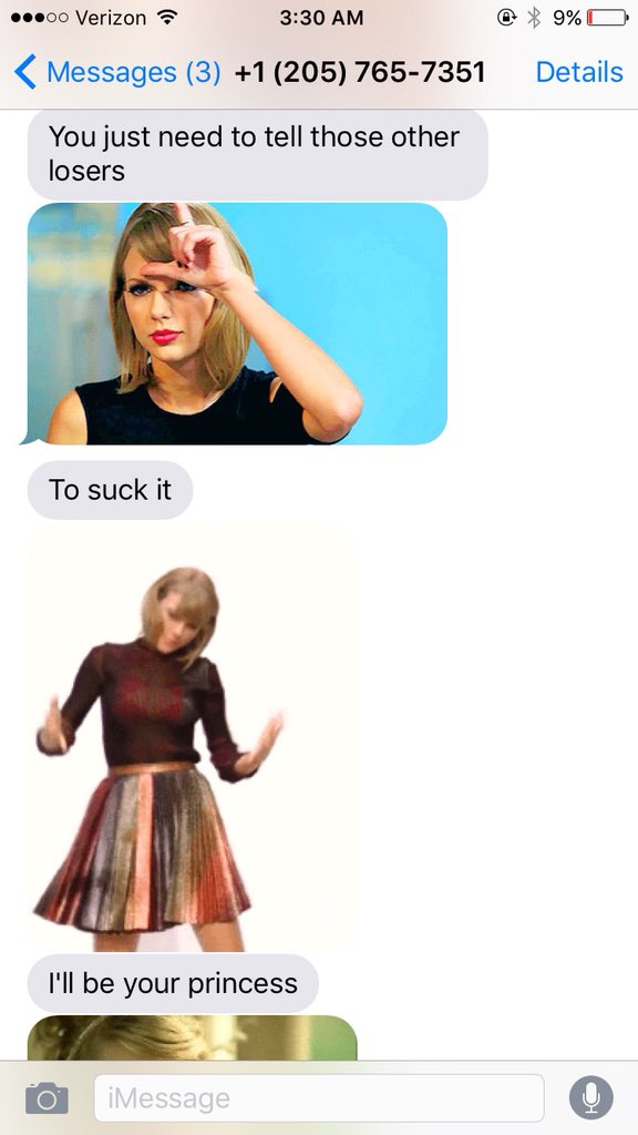 AshlynPounders's tweet photo. #neverforget #myuberdriver even though he spelled my name wrong this will go down as the best text convo of all time @taylorswift13 @taylornation13 https://t.co/GuBDwkzdkE