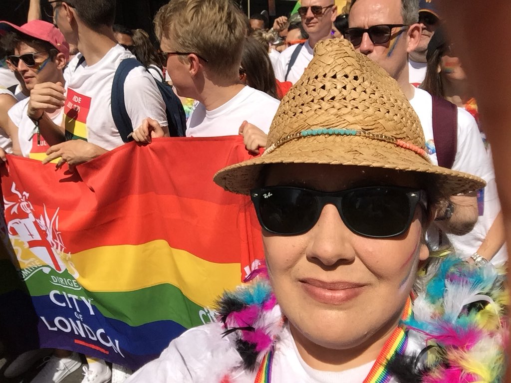 CoLWINners's tweet photo. And we’re off with @cityoflondon #CityPride network!
#equalicity #Pride2018 https://t.co/FxAmlncqnP