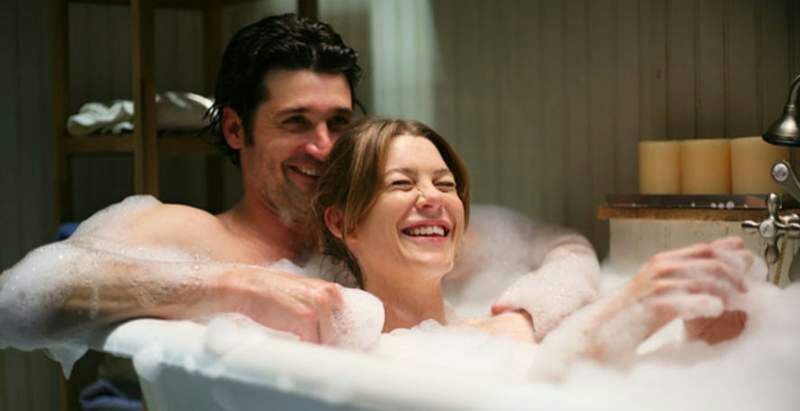 greyspostit's tweet photo. Patrick Dempsey 2015 : "Beautiful chemistry. It's magic. We're like a married couple. It's 10 years, and it was magic from the beginning."

Ellen Pompeo 2018: "He and I had an incredible chemistry that will never be duplicated. And that's magical and special." https://t.co/R6epiHQWEu