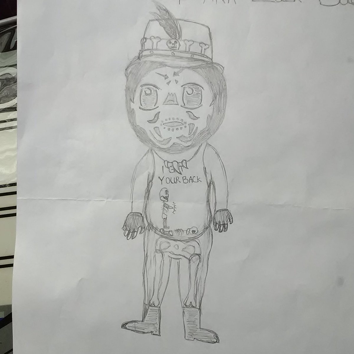 BoneDaddyVoodoo's tweet image. Everybody loves da Bone Daddy! I got da fan art!